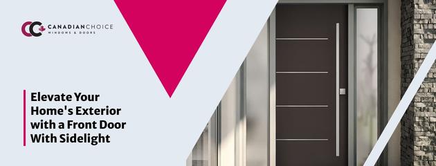 Front Doors and Sidelights: Enhance Curb Appeal