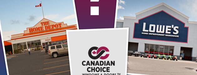 Comparison between Home Depot, Lowe’s, and professional window companies for replacement windows in Canada