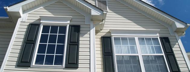 Suburban Ontario home with new energy-efficient vinyl windows