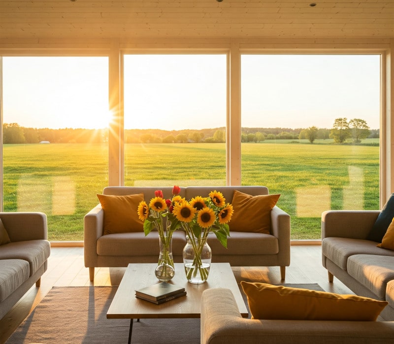 Advantages of South-Facing Windows