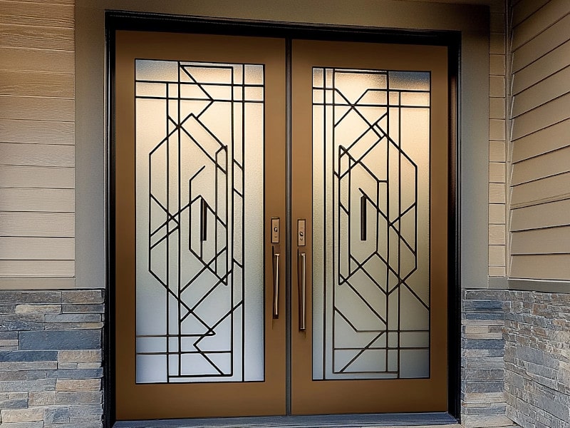 Glass Inserts and Panels Door