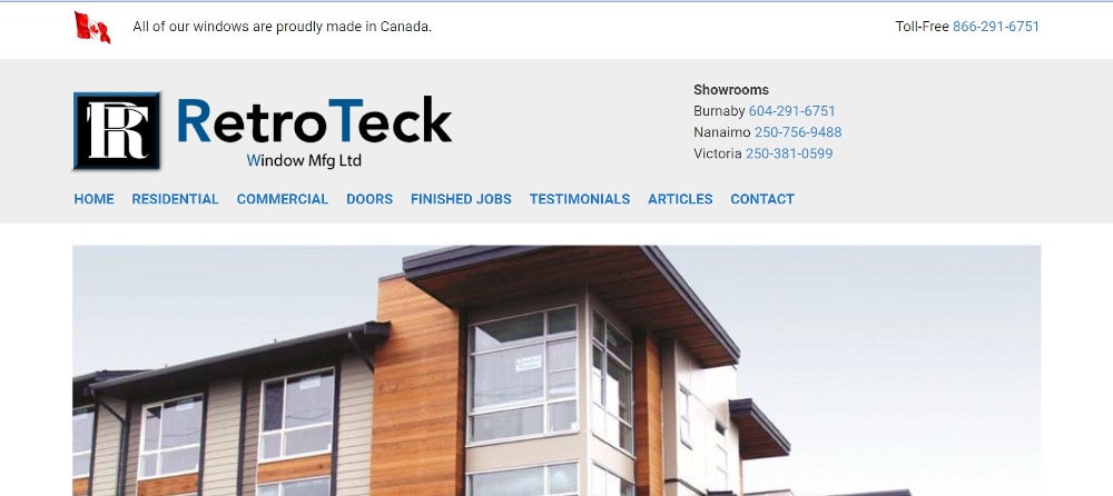 Retro Teck Window Manufacturing Ltd